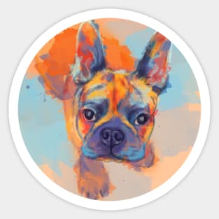 Cute French Bulldog Sticker